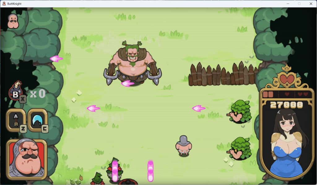 PC/热门弹幕STG 蜜臀骑士/ButtKnight V20250620 2.33G封面